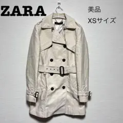【美品】ZARA・トレンチコート・レディース・XSサイズ