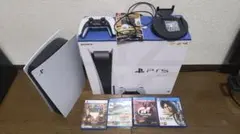 SONY PlayStation 5 本体　ディスクモデル + ゲーム4本