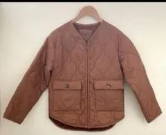 ZARA キルティングブラウンジャケット　very掲載