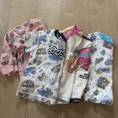95 100 混合　エンジェルブルー　バースデイ　しまむら　トレーナー　5点売りのサムネイル