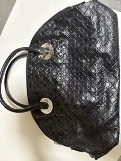 値下げしました！ Gherardini ブラックレザーハンドバッグ