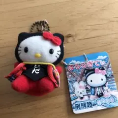 ハローキティ ご当地 福岡 久留米 ぬいぐるみ マスコット 2011 平成