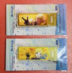 あんさんぶるスターズ！！ チケット風アクリルキーチェーン 天馬司 鏡音レン