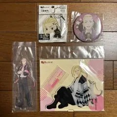 東京リベンジャーズ　東リべ　龍宮寺堅　ドラケン　アクスタ　缶バッジ　つままれ
