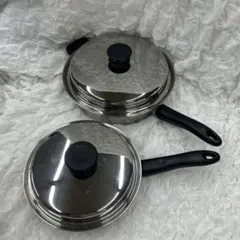 アムウェイ 大フライパン　中フライパン　2点セット