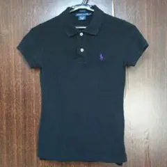 【Ralph Lauren】ラルフローレン ポロシャツ スキニーフィット 黒