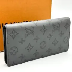 【極美品】ルイヴィトン モノグラムシャドウ ポルトフォイユブラザ　メンズ　長財布