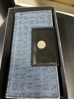 BVLGARI ロゴマニア デニム 長財布のサムネイル