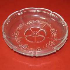 ☘️15cm☘️ガラス 食器 アデリア(石塚硝子) 浅鉢 2枚セット