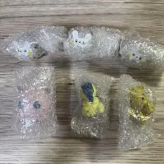 まるくなる　ポケモン　フィギュア　ガチャガチャ　6個セット