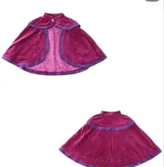 新品 しまむらリトシー ケープ新品アナと雪の女王 エルサ ポンチョ 90