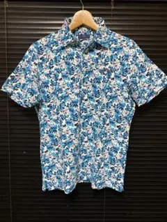 石川遼モデル（美品）Callaway 花柄シャツ LLサイズ