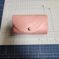 本革,レザークラフト,ハンドメイド,コンパクトマルチポーチ,ミニ財布