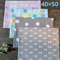 ランチョンマット４枚セット　女の子　ハンドメイド　給食　小学校　保育園　幼稚園