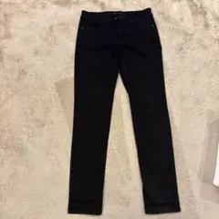 UNIQLO JEANS ブラック スキニーパンツ　25 ユニクロ ジーンズ