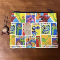 お値下げ☆ディズニー☆アーロと少年☆ポーチ＆スポットのボールチェーンキーホルダー