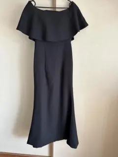 Bittersweet ビタースイートオフショルダー 黒ドレス マーメイドライン