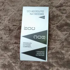 BOC ブルックリンアウトドアカンパニー　ステッカー