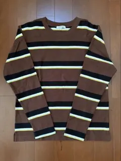 GLOBAL WORK ボーダー長袖Tシャツ Mサイズのサムネイル