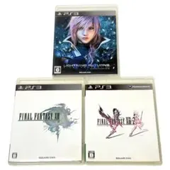 No.P352【バラ売不可】ファイナルファンタジーXIII 3作品セット PS3