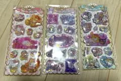 サンリオキャラクターズウォーターシール3枚セット