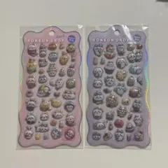 ちいかわ　ぷっくりシール　ぷくぷくシール　ボンボンドロップシール　２点セット