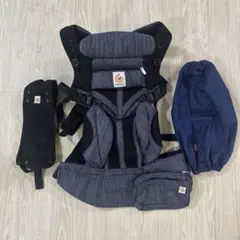 美品　エルゴベビー　OMNI360 インディゴウィーブ　正規品