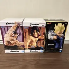 グランディスタ　白ひげ・エース・ベジータ