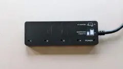 ELECOM エレコム USBハブ U2HS-MB02-4SBK 4ポートのサムネイル