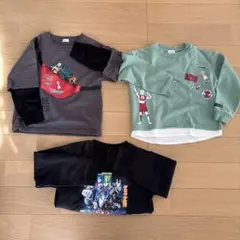 ウルトラマン　長袖カットソー3点セット