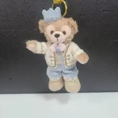 上海ディズニー新作 タンポポ ダッフィーぬいぐるみキーチェーン