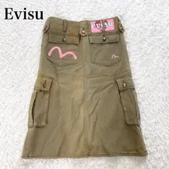 2026年最新】evisu donna 柄：無地 レディース ひざ丈 タイトスカート