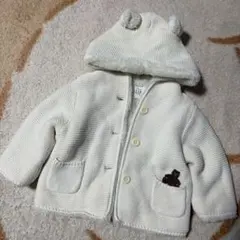 【美品】babyGAP_ボアジャケット_3-6months