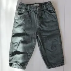 ZARA BABY パンツ グリーン デニム