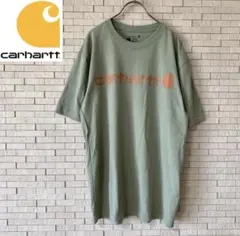 Carhartt　カーハート　ロゴ　半袖　Ｔシャツ　リーフグリーン　ユニセックスのサムネイル