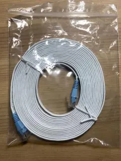 RJ45モジュラーケーブル ホワイト