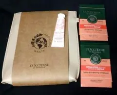 ロクシタン 3wayマルチポシェット&チェリーブロッサムハンドクリームおまけ付