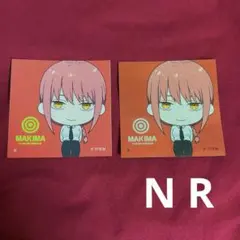 マキマ チェンソーマン スクウェア ステッカー 2枚セット