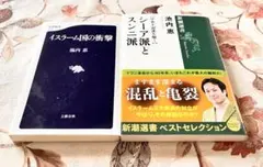 美品　池内恵　シーア派とスンニ派　イスラーム国の衝撃　2点セット