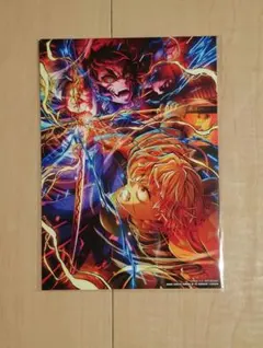 映画 鬼滅の刃 無限城編 入場者特典 キービジュアルイラストボード 善逸　獪岳