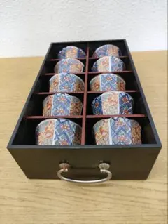 未使用品 有田焼八角小鉢 和食器 小鉢10客セット 木箱入り 孝峰 - メルカリ
