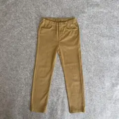 【無印良品】ベージュ ストレッチパンツ 120