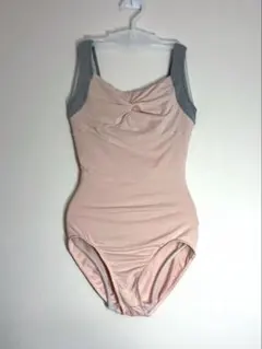 チャコット キャップスリーブ レオタード ローズピンク Mサイズ くすみ