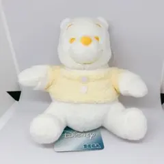 ディズニー キャラクター ホワイトカラー ぬいぐるみ くまのプーさん 非売品