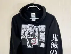 Demon Slayer 鬼滅の刃 パーカー XL ブラックのサムネイル