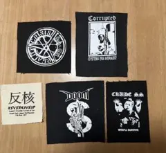 布パッチ/ハードコア/クラスト/パンク 7