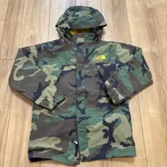 The North Face 迷彩ジャケット フード付き