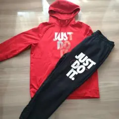 NIKE　ナイキ　スウェットセットアップ　パーカー　JUST DO IT　XL