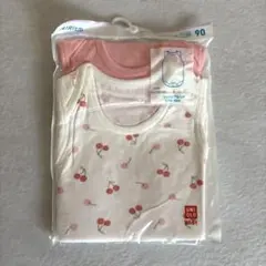 UNIQLO BABY エアリズム シャツ肌着 90cm 2枚セット　未開封