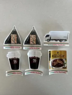 【新品未使用】6枚セット セブンイレブン ステッカー 全4種 コンプリート 貴重のサムネイル